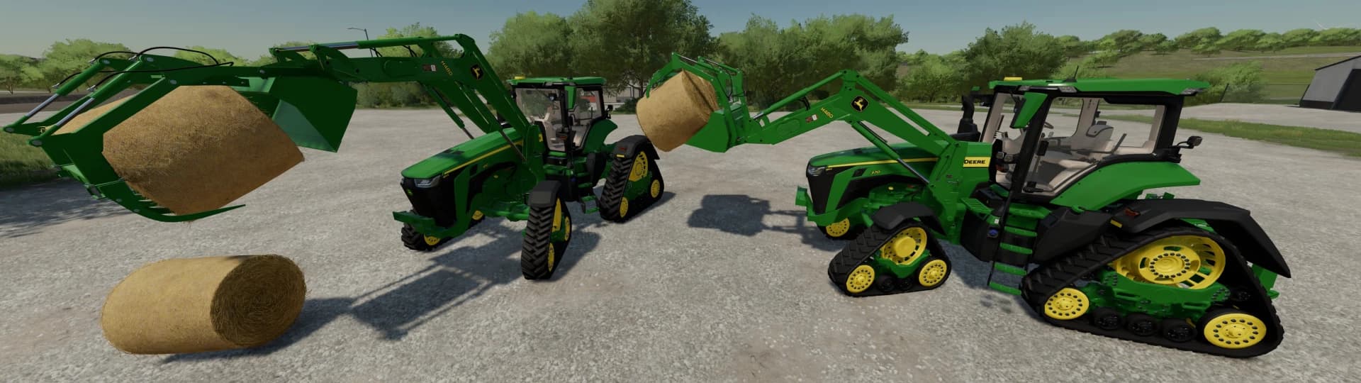 JOHN DEERE 8RX WITH LOADER