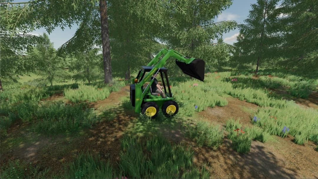 JOHN DEERE 90 SKID STEER 3