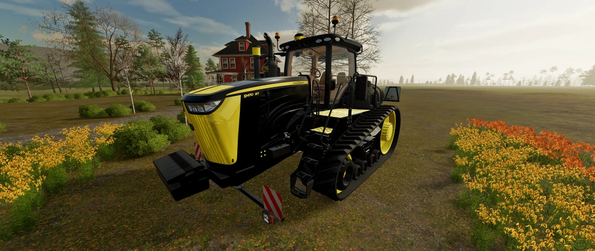 JOHN DEERE 9RT BLACK & YELLOW 2