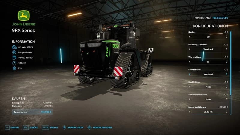 JOHN DEERE 9RX THEBEAST 4