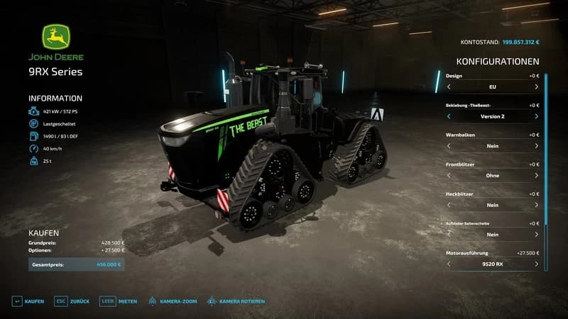 JOHN DEERE 9RX THEBEAST 2