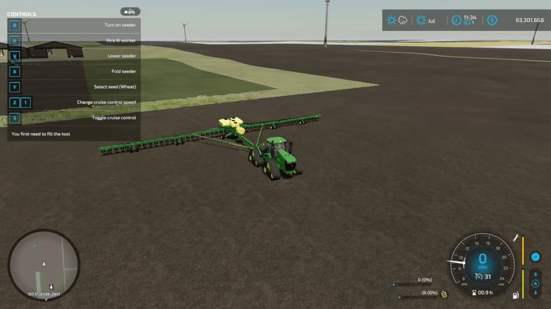 JOHN DEERE 9RX WIDE TRACKS 4