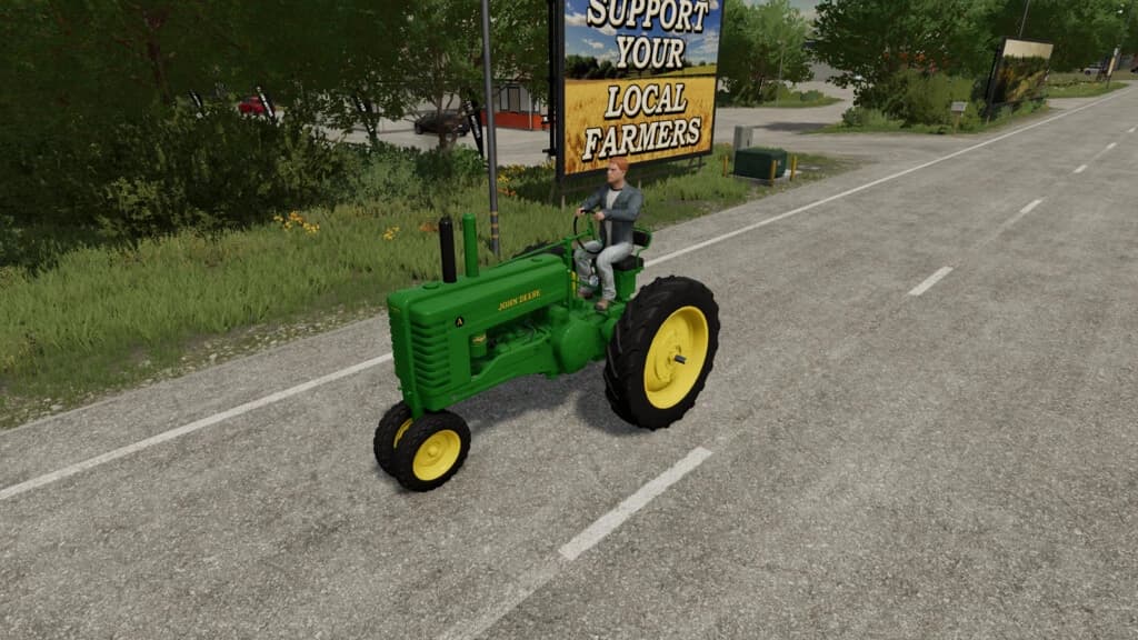 JOHN DEERE A