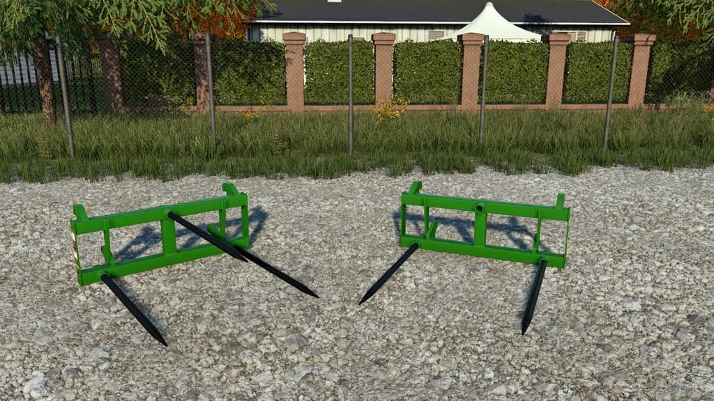 JOHN DEERE BALE SPEAR PACK 4