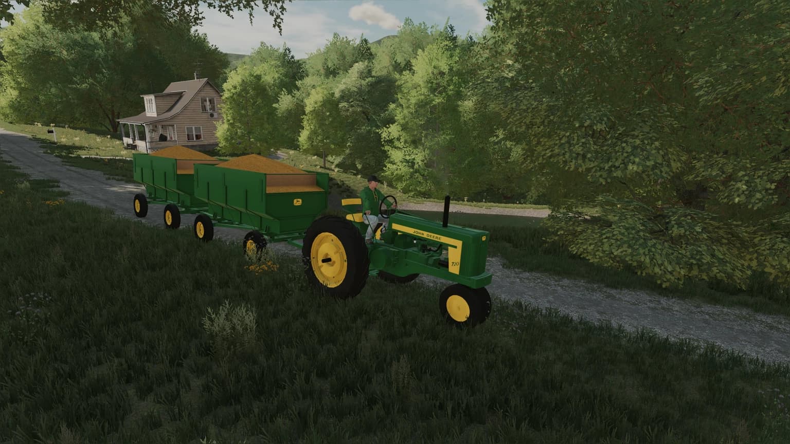 JOHN DEERE BARGE BOX