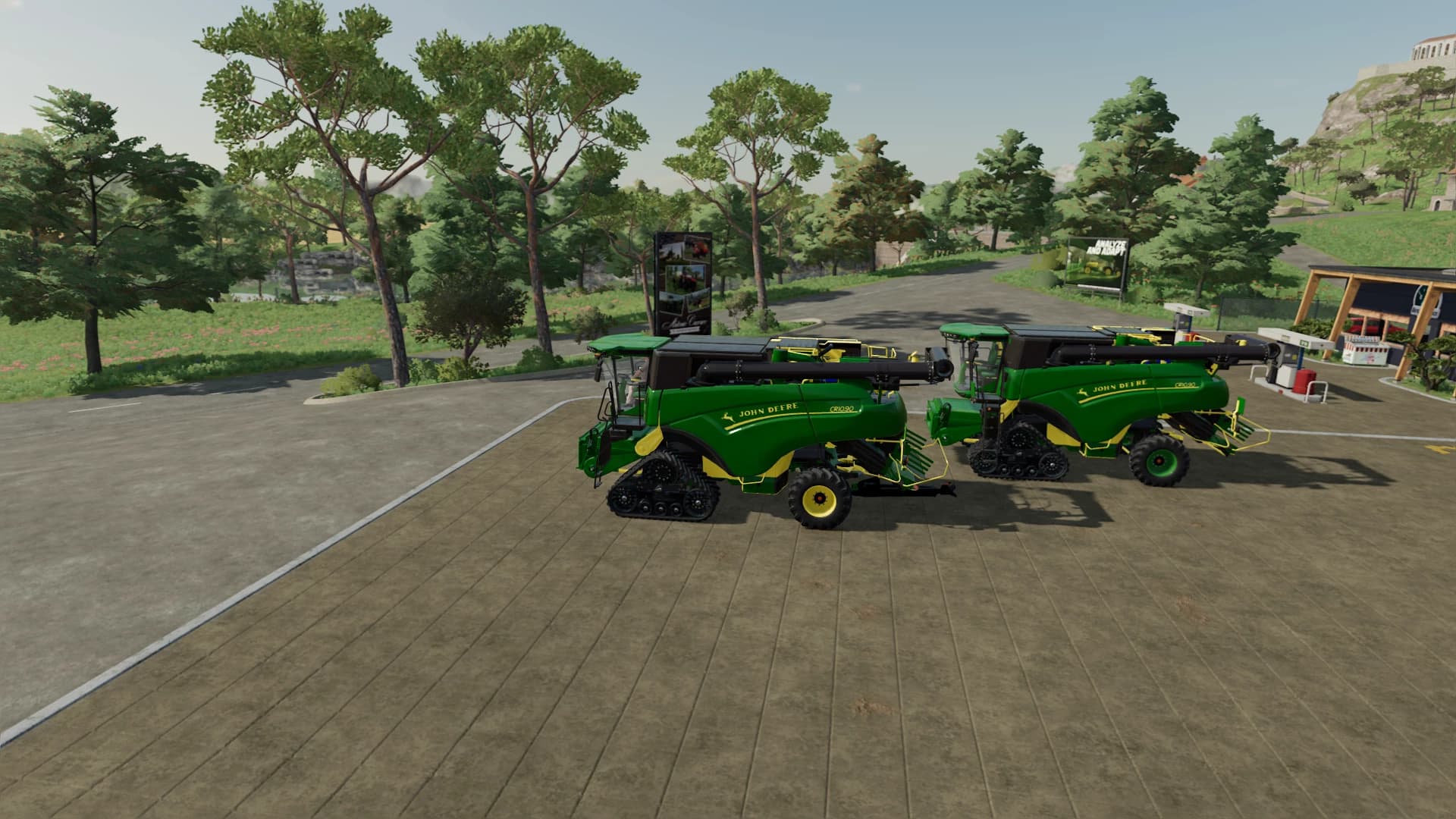 JOHN DEERE CR1090 PACK 3