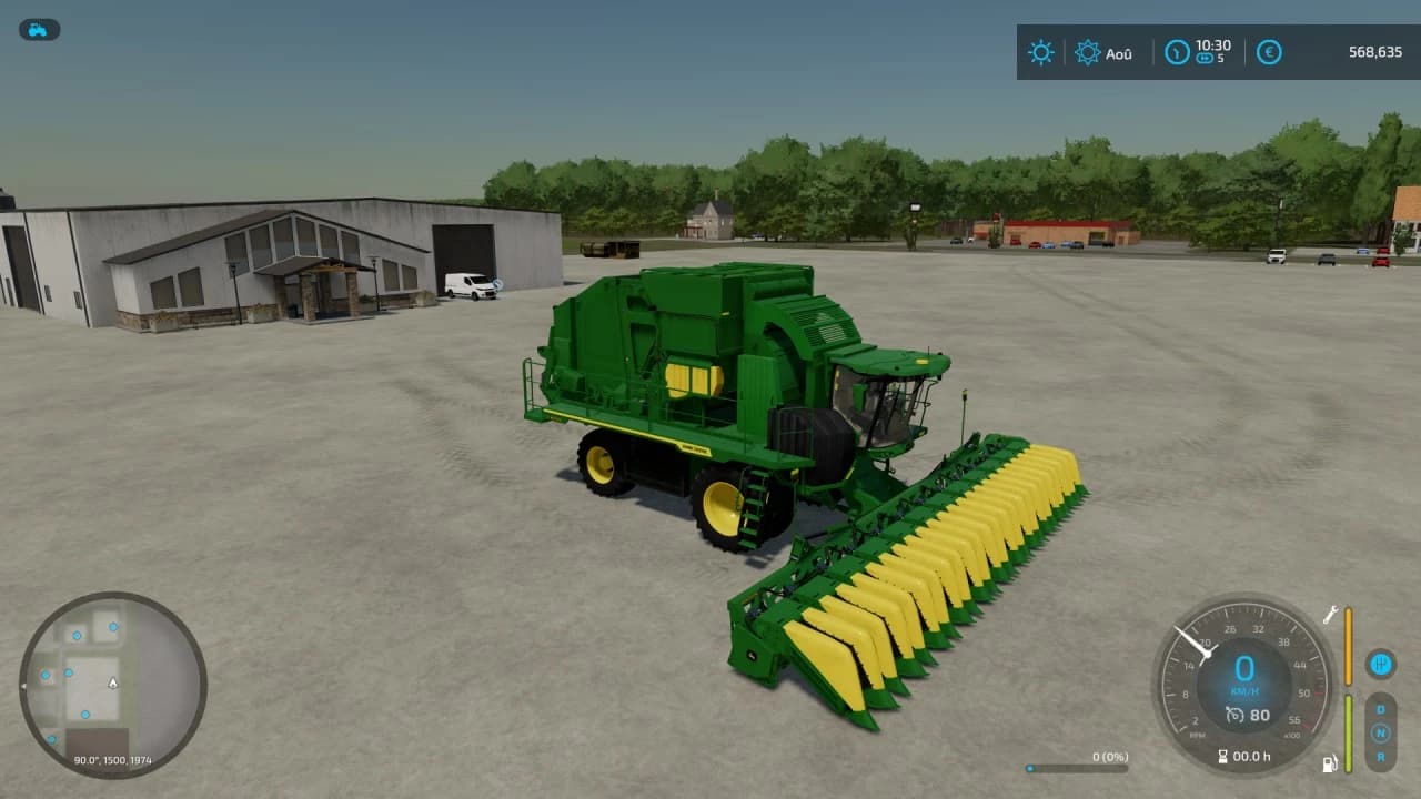 JOHN DEERE CS770 LAVANDE 3