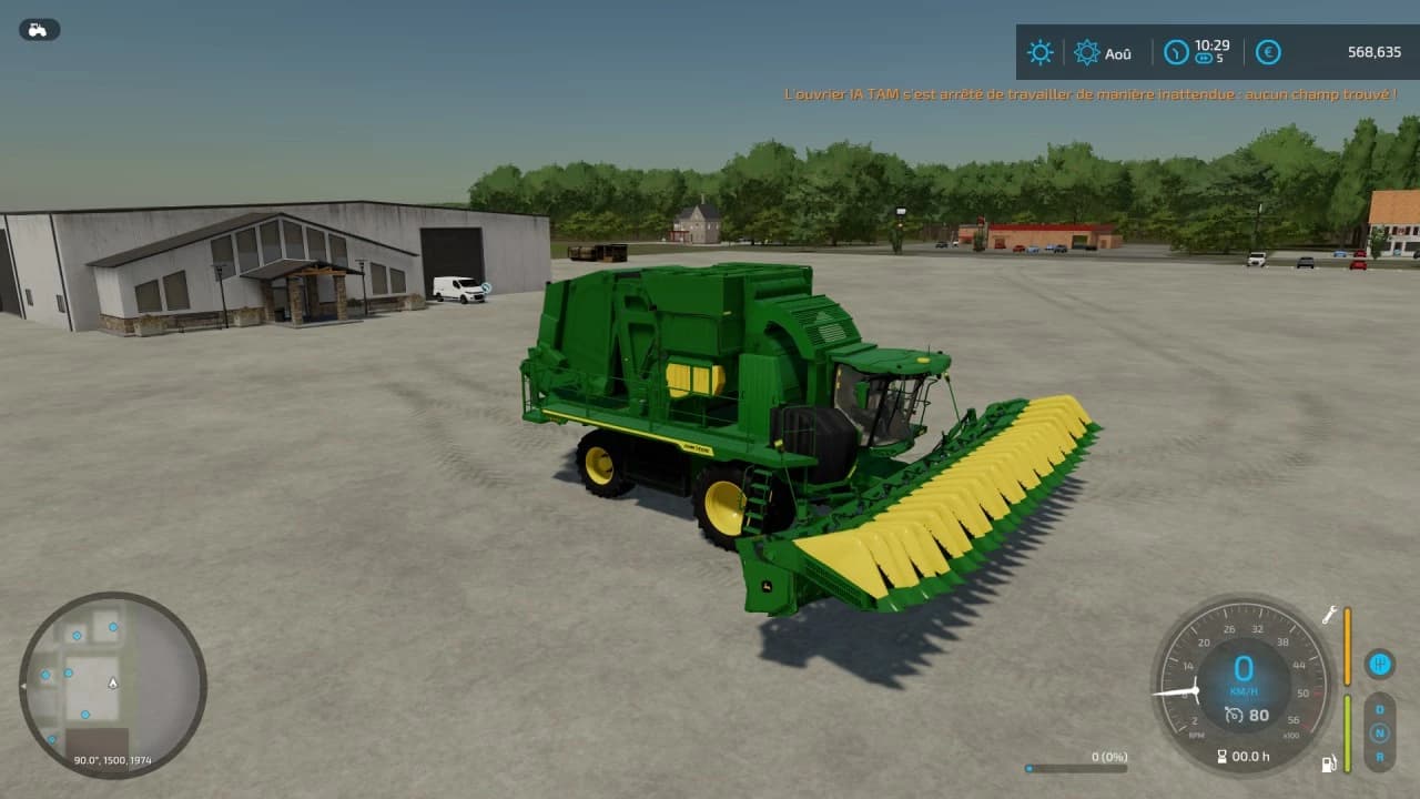 JOHN DEERE CS770 LAVANDE 2