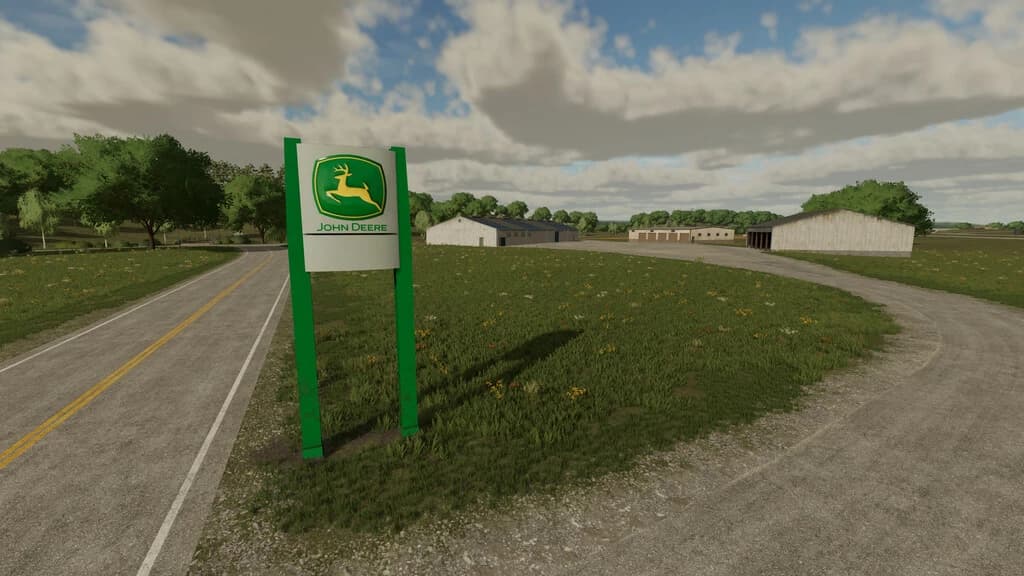 JOHN DEERE DEALER SIGN