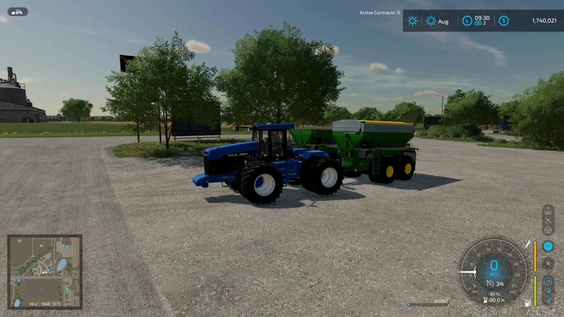JOHN DEERE DN345 4