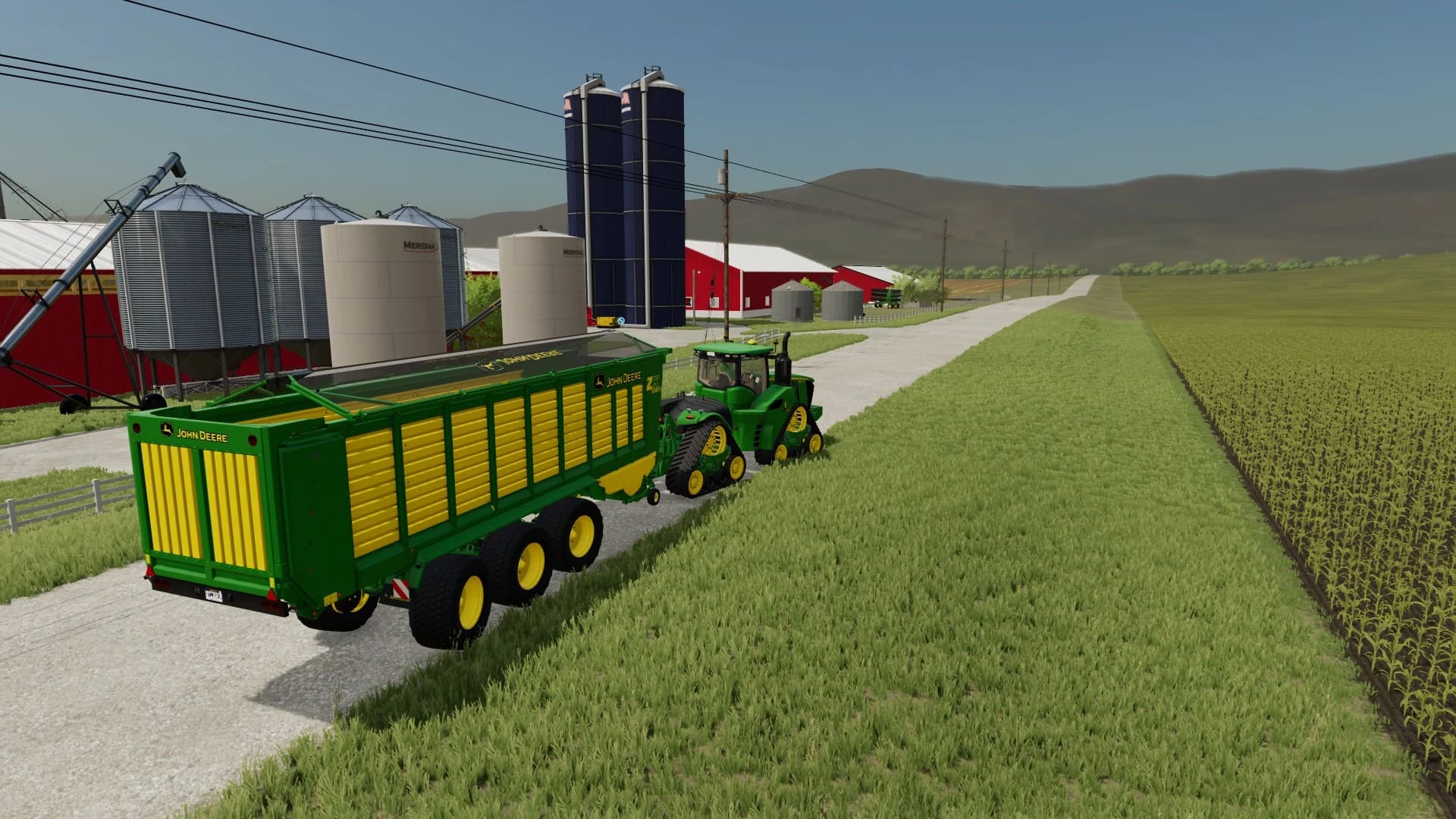 JOHN DEERE FORAGE WAGON 5