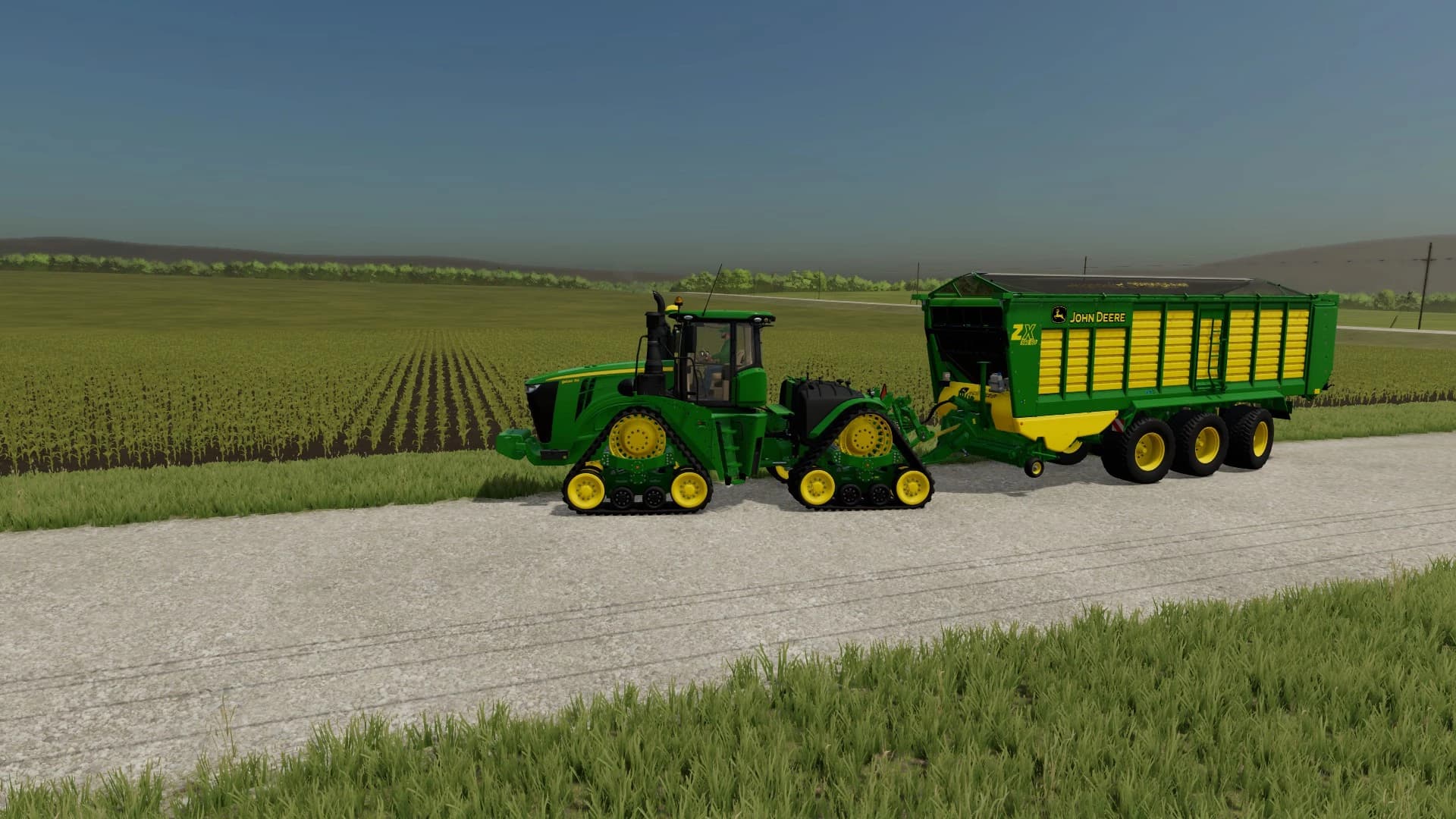 JOHN DEERE FORAGE WAGON 2