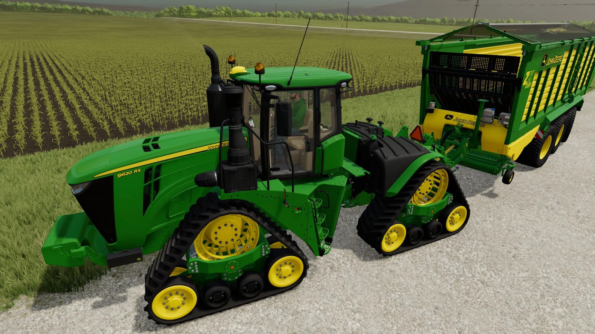 JOHN DEERE FORAGE WAGON