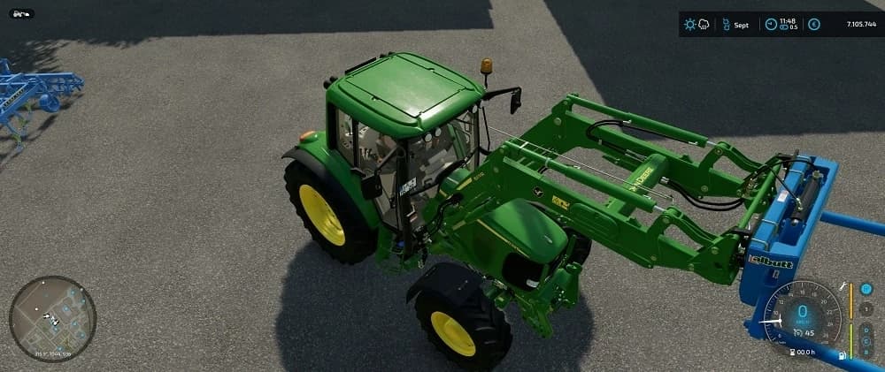 JOHN DEERE FRONTLADER 603R 2