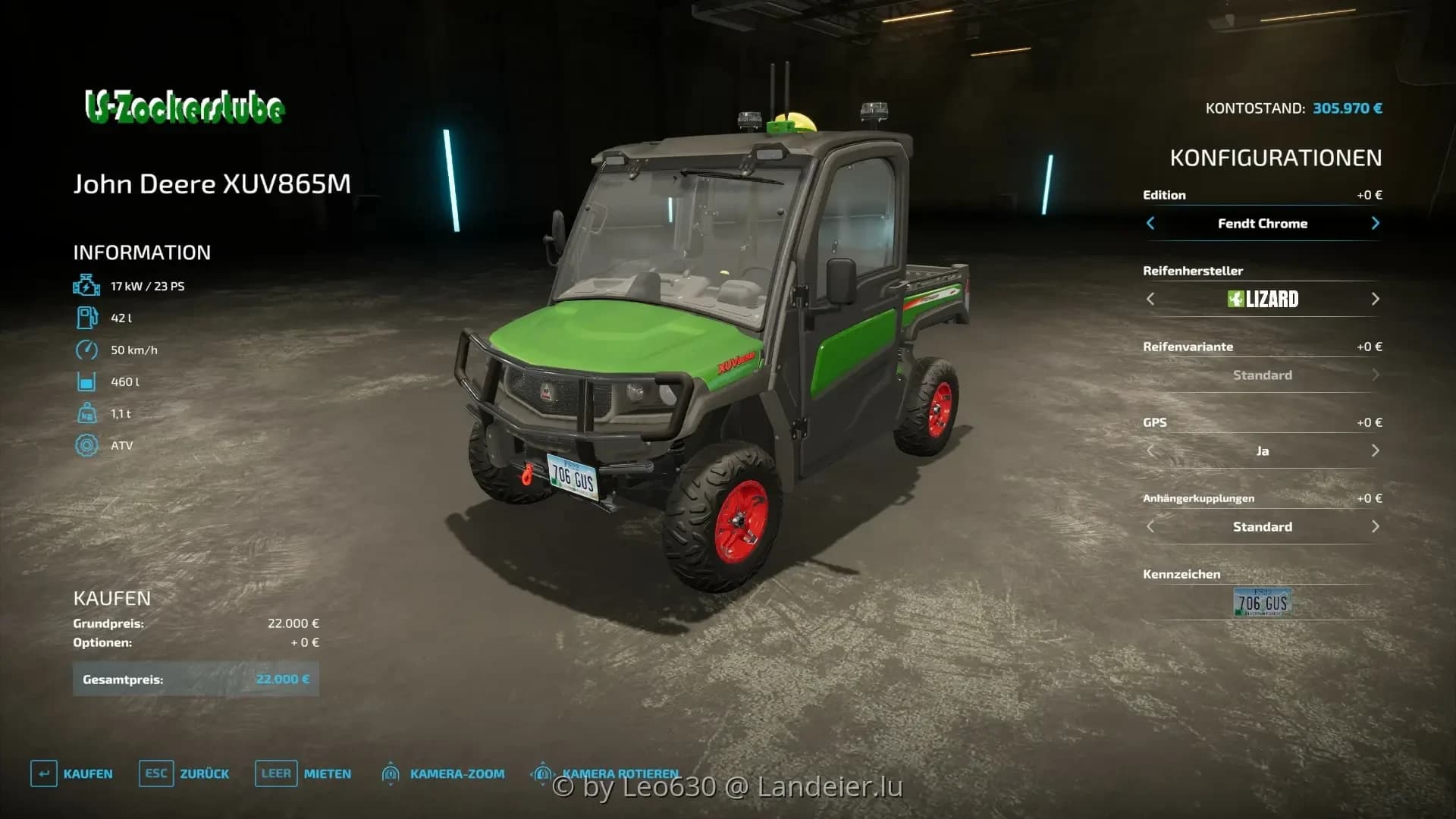 JOHN DEERE GATOR 5
