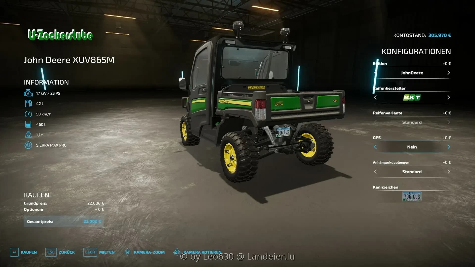 JOHN DEERE GATOR 2