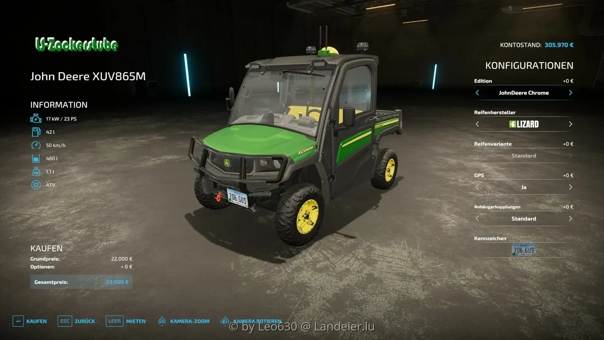 JOHN DEERE GATOR