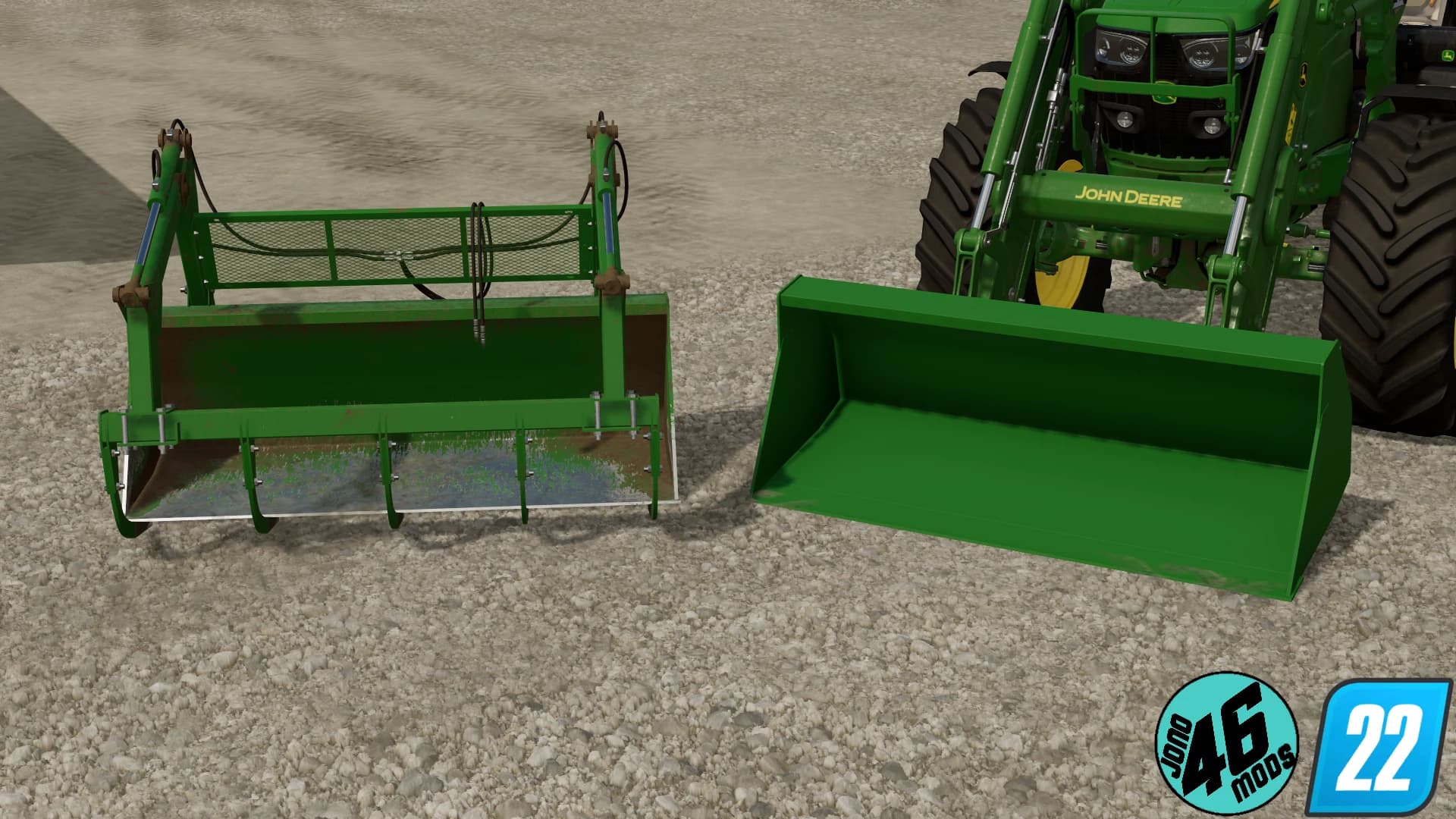 JOHN DEERE GRAPPLE BUCKET 3