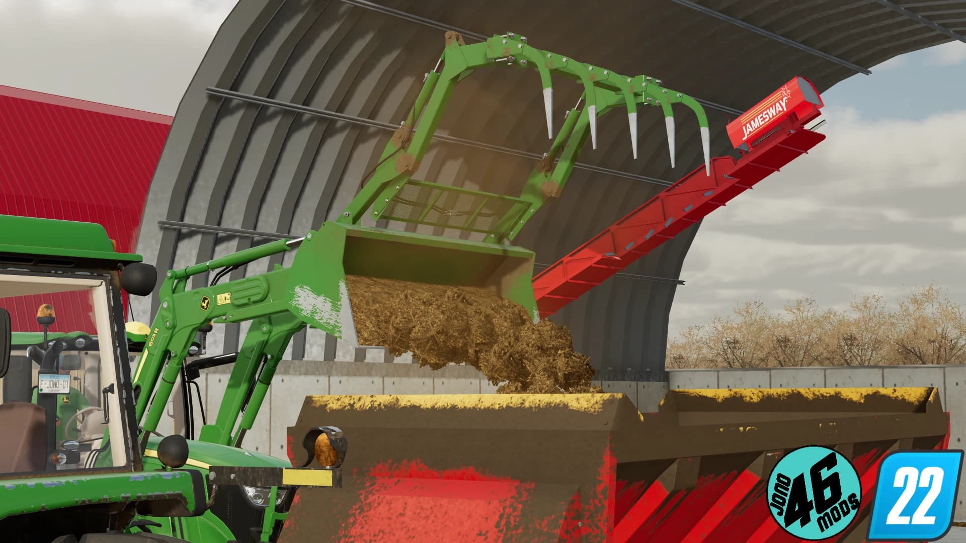 JOHN DEERE GRAPPLE BUCKET