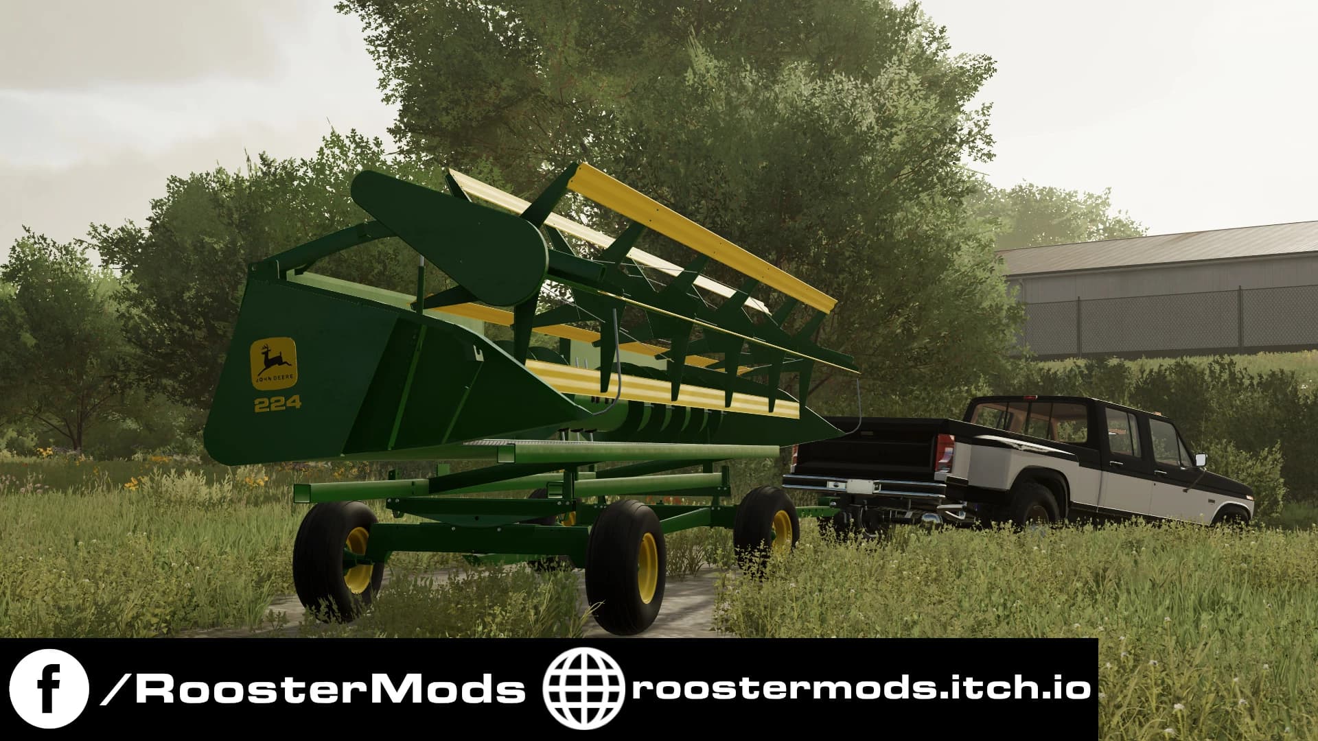 JOHN DEERE HEADER CART 3