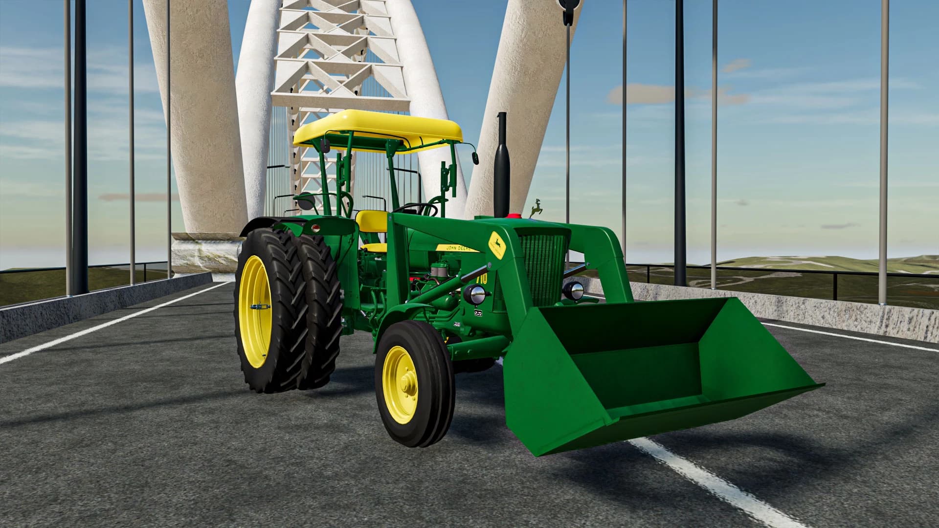 JOHN DEERE-LANZ 710 5