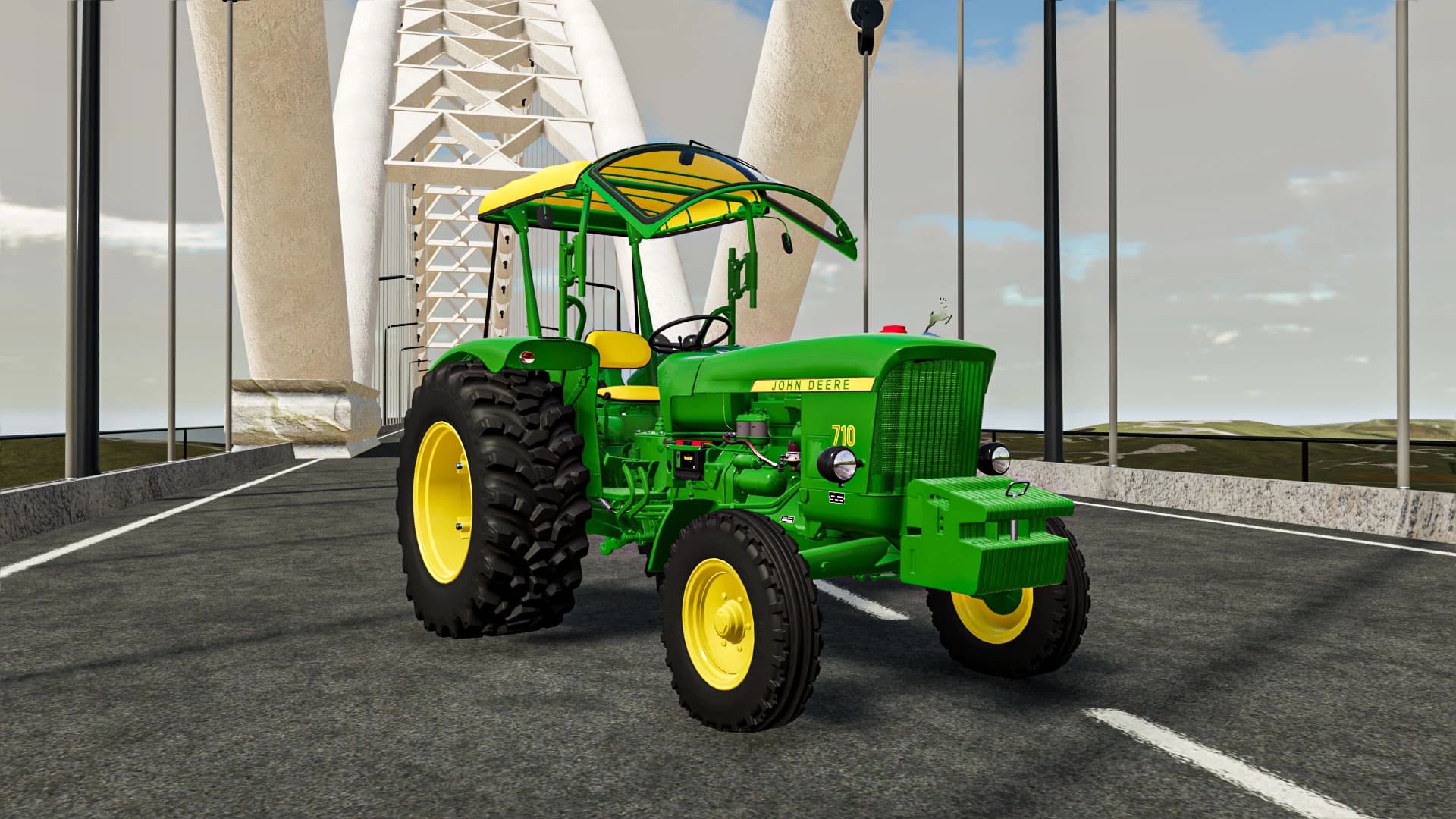 JOHN DEERE-LANZ 710 2