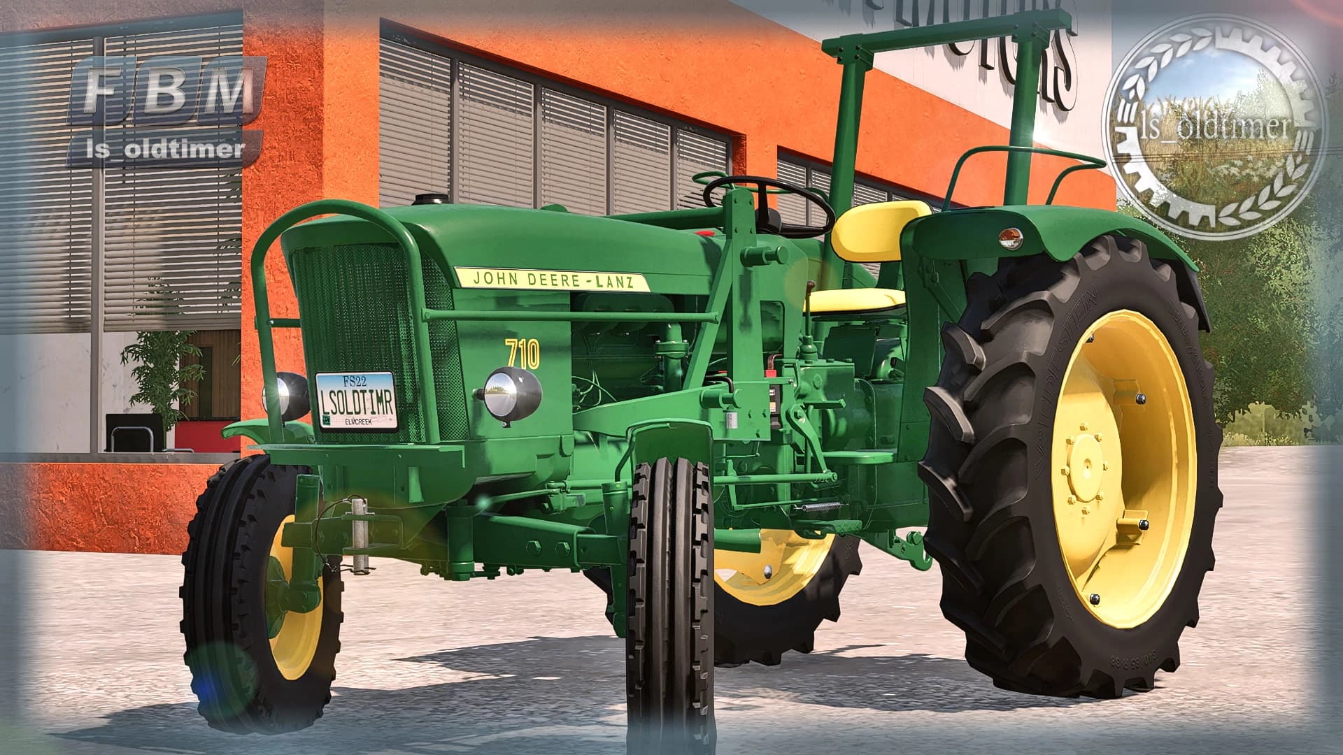 JOHN DEERE-LANZ 710 3