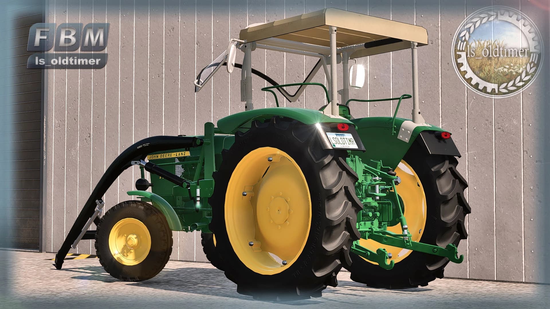 JOHN DEERE-LANZ 710 2