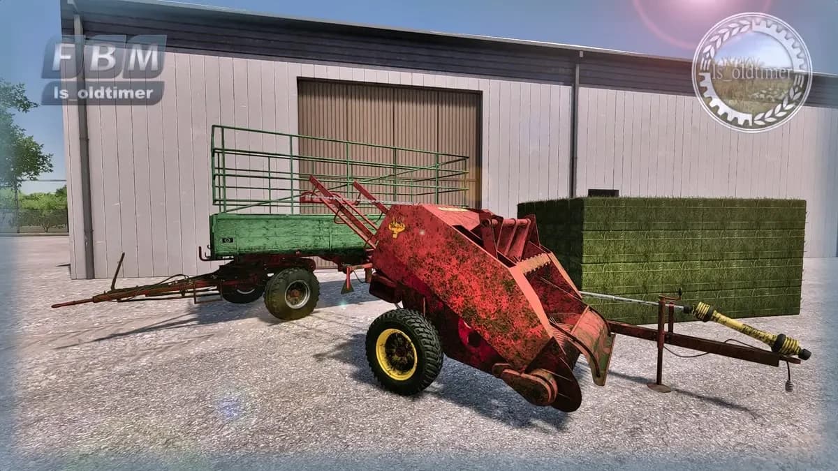 JOHN DEERE LANZ F80 BALER 5