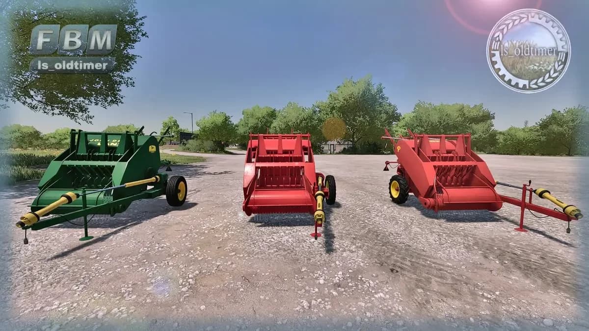JOHN DEERE LANZ F80 BALER 2