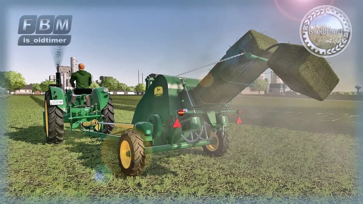 JOHN DEERE LANZ F80 BALER