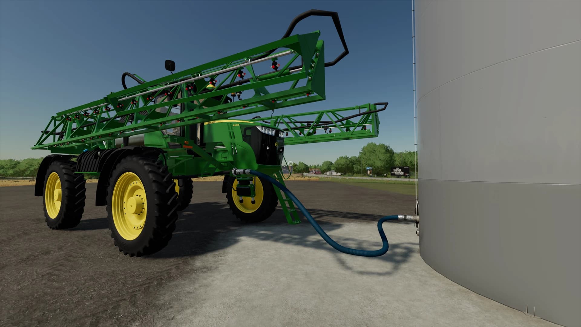 JOHN DEERE R4045 SPRAYER 4