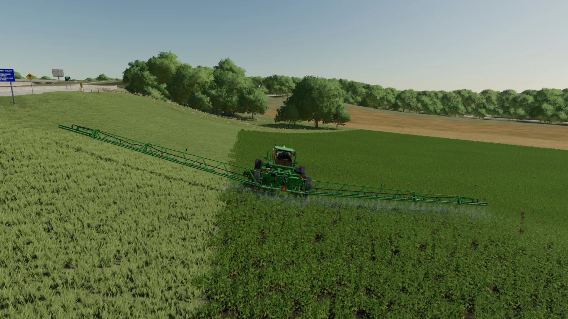 JOHN DEERE R4045 SPRAYER
