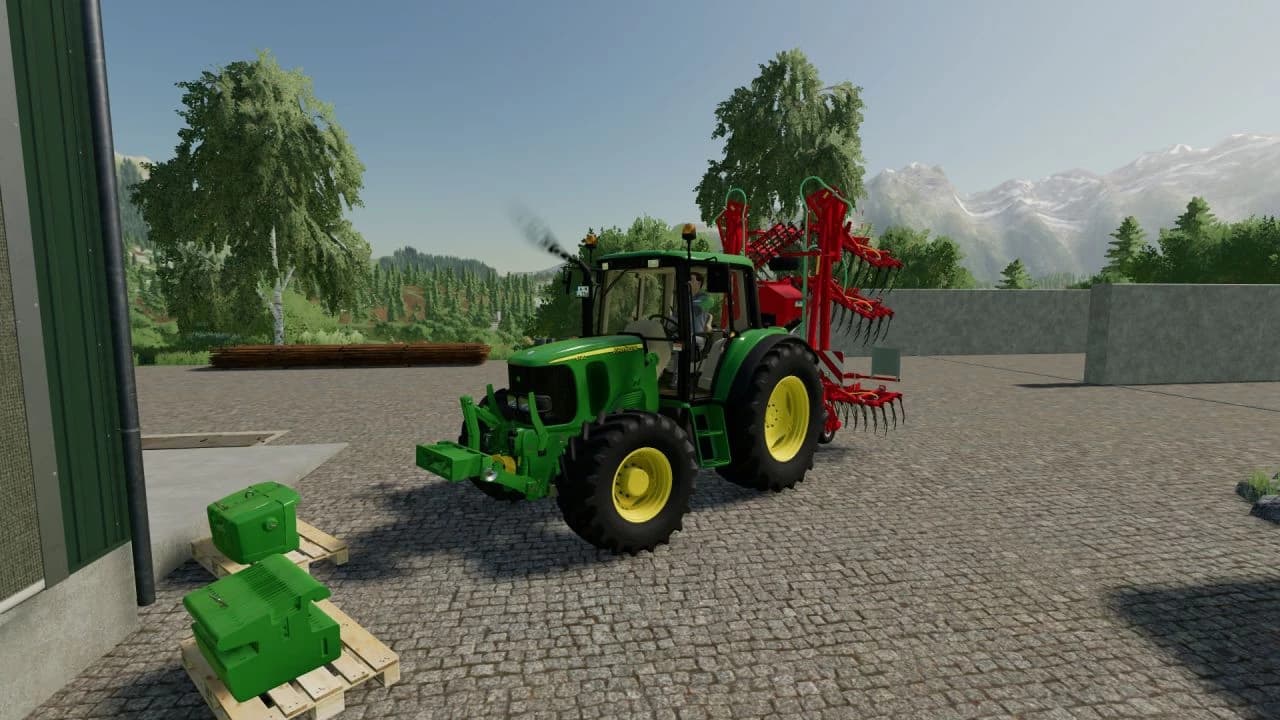 JOHN DEERE WEIGHT RACK 4