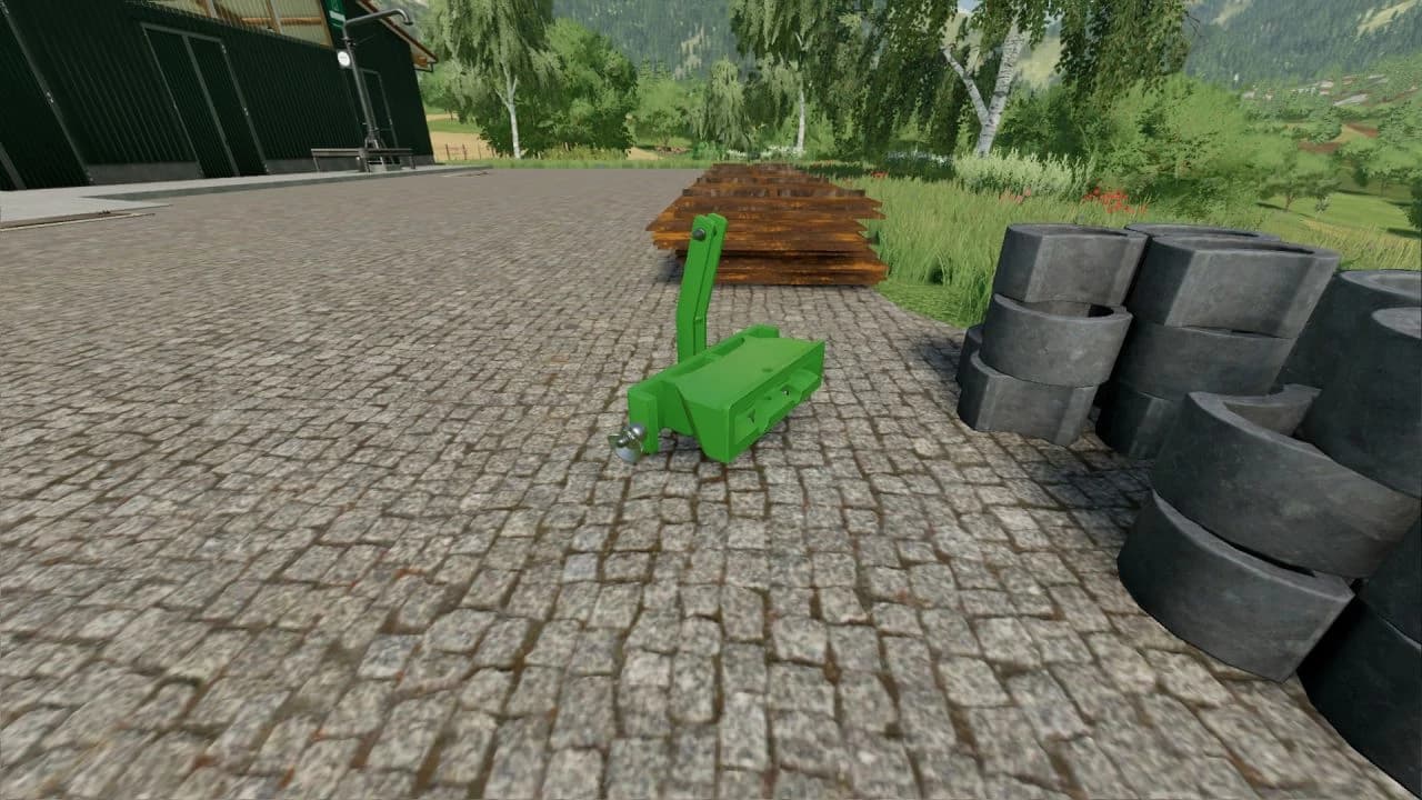 JOHN DEERE WEIGHT RACK 3