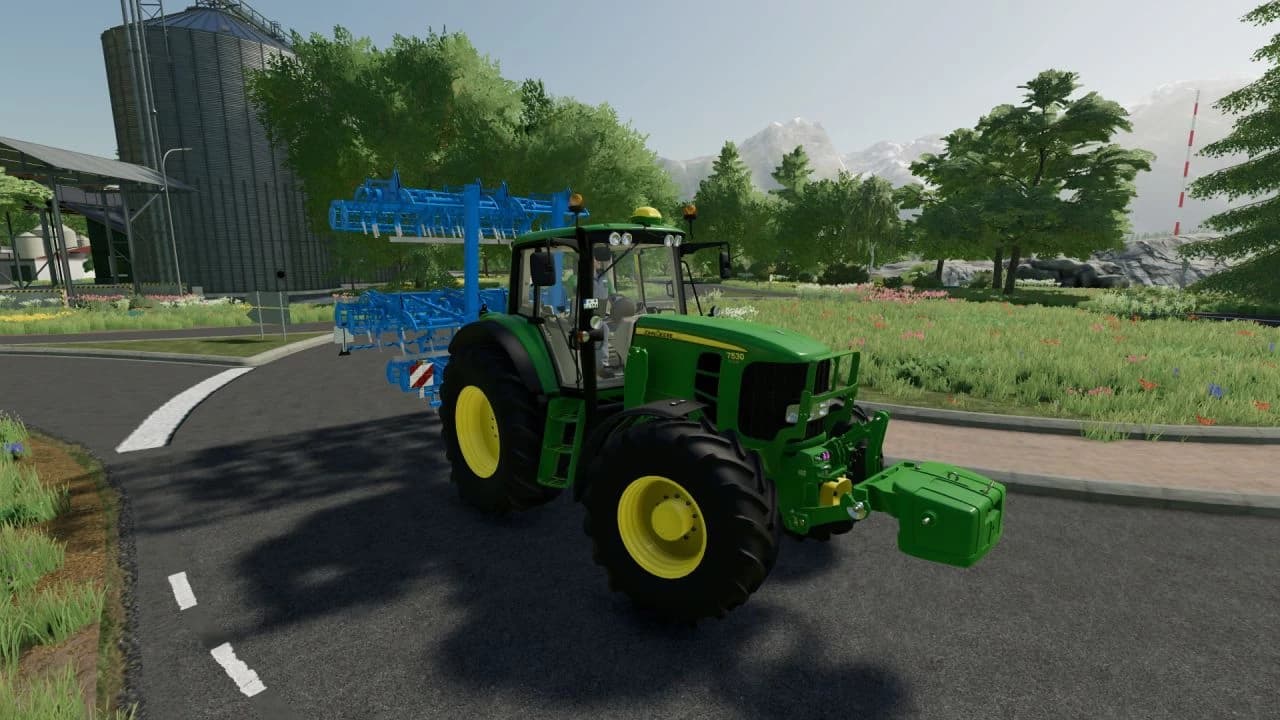 JOHN DEERE WEIGHT RACK 2