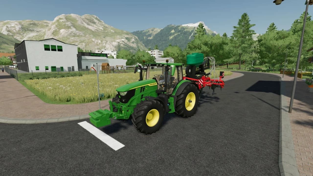JOHN DEERE WEIGHT RACK