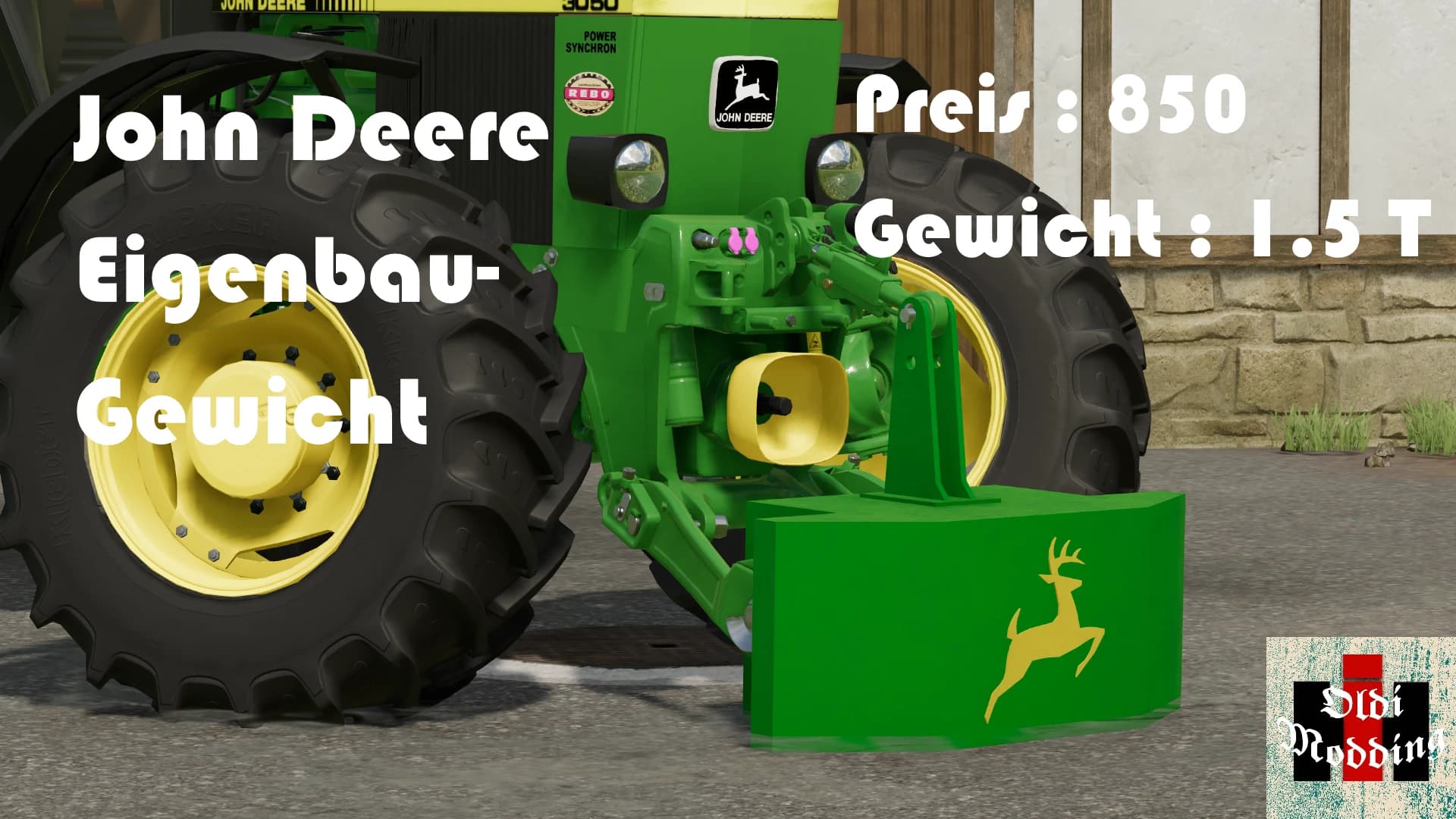 JOHN DEERE WEIGHT