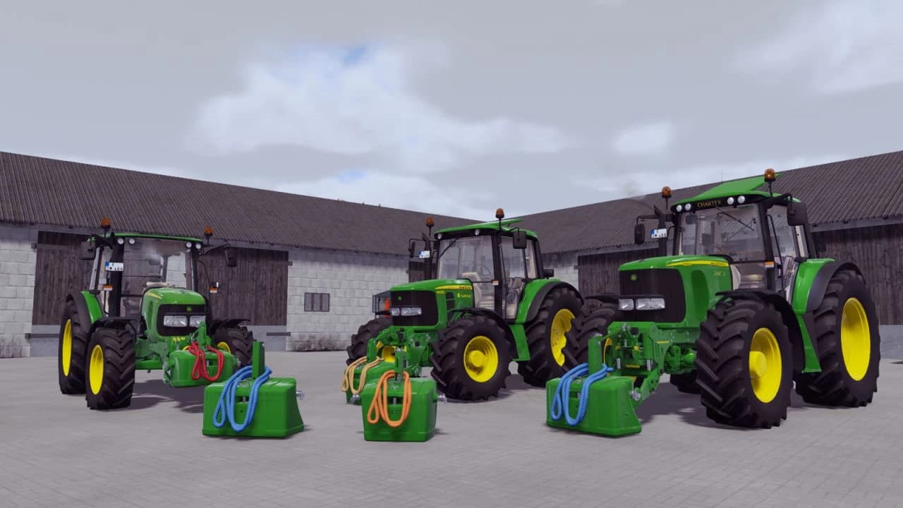 JOHN DEERE WEIGHTS PACK 3