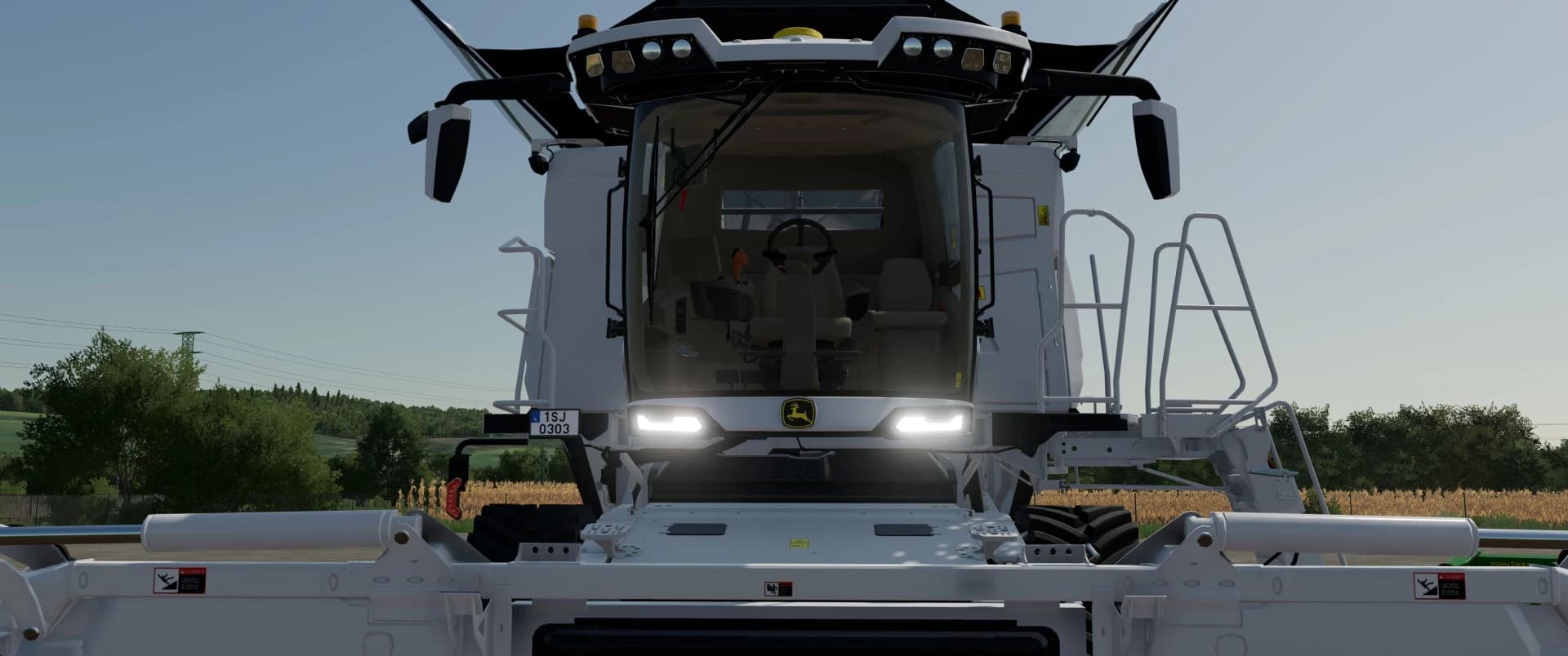 JOHN DEERE X9 WHITE 4