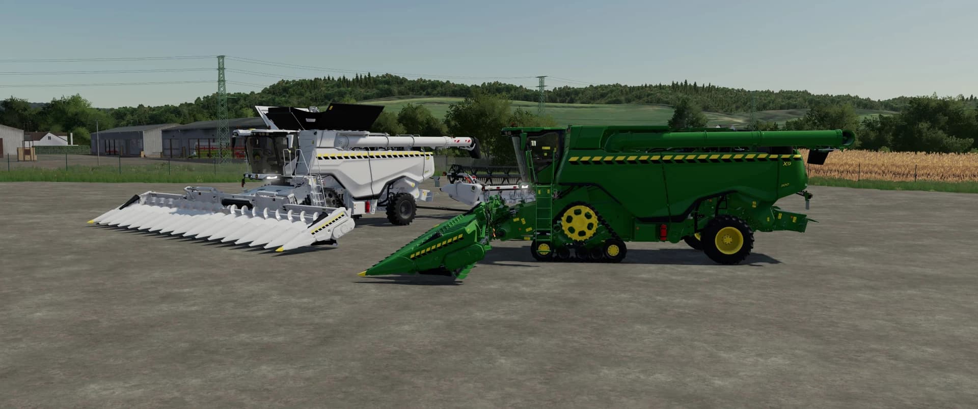 JOHN DEERE X9 WHITE 2