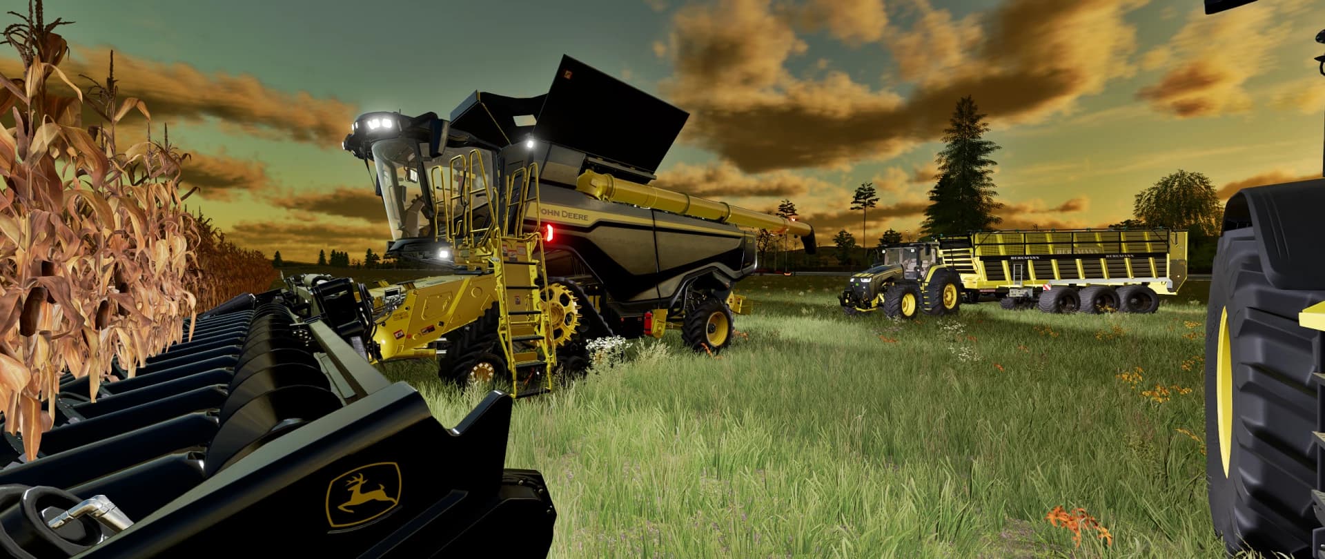 JOHN DEERE X91100 BLACK & YELLOW 5