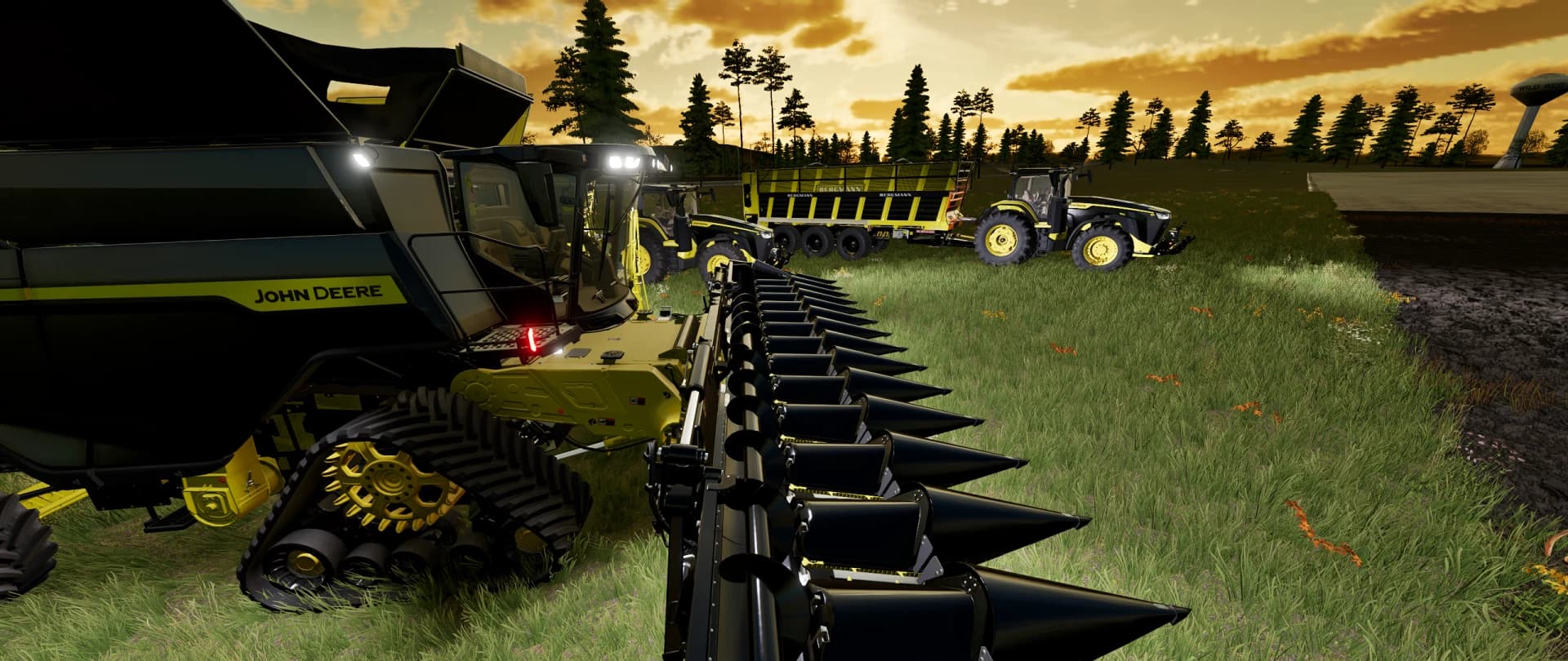 JOHN DEERE X91100 BLACK & YELLOW 2