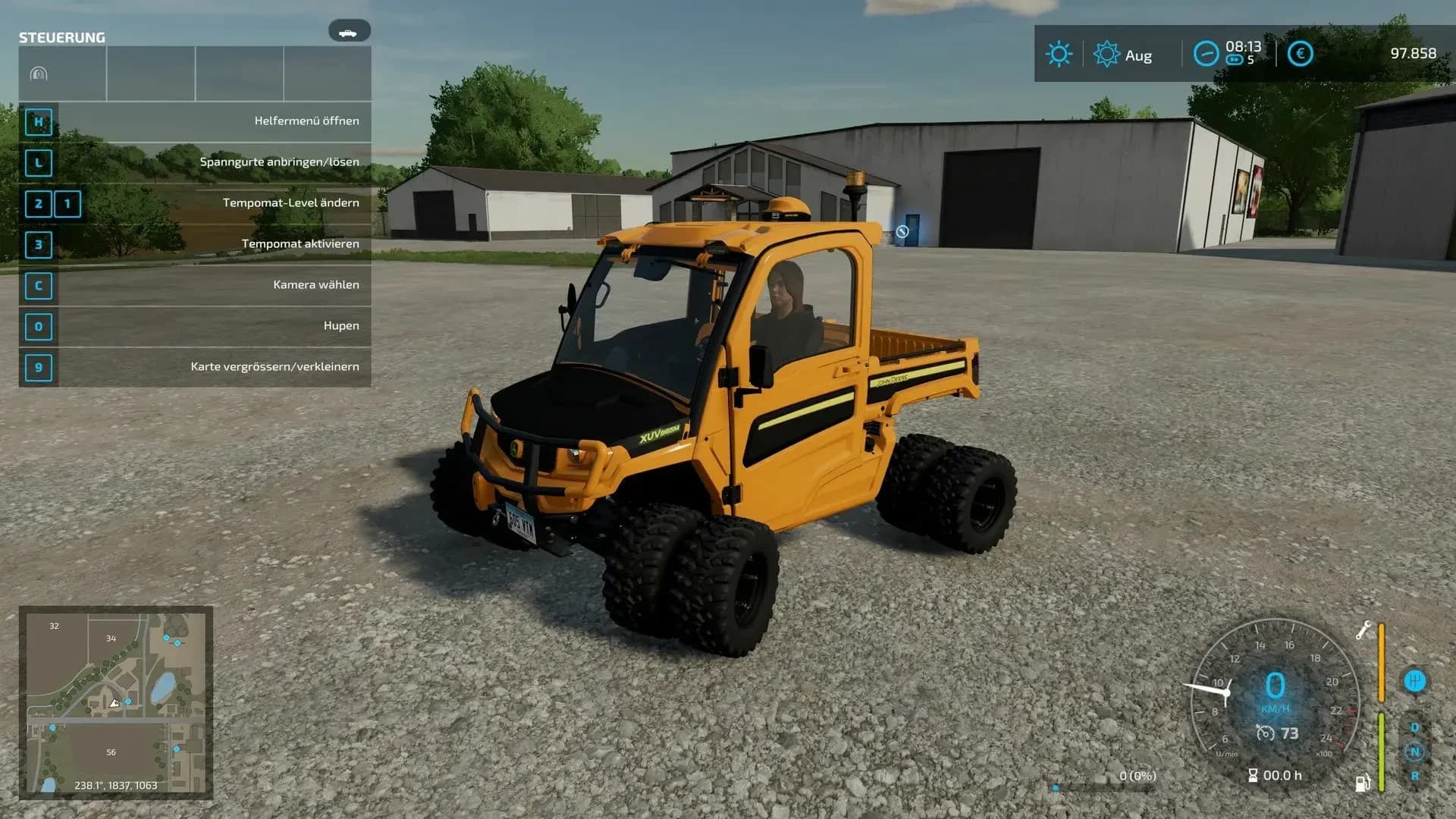 JOHN DEERE XUV865M 2