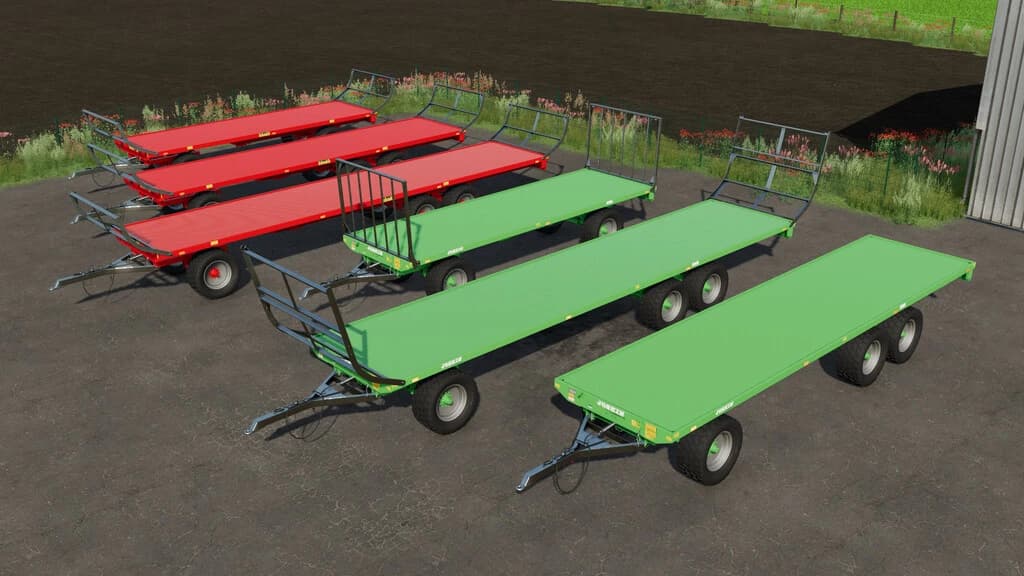 LEBOULCH/JOSKIN BALE TRAILER PACK 4