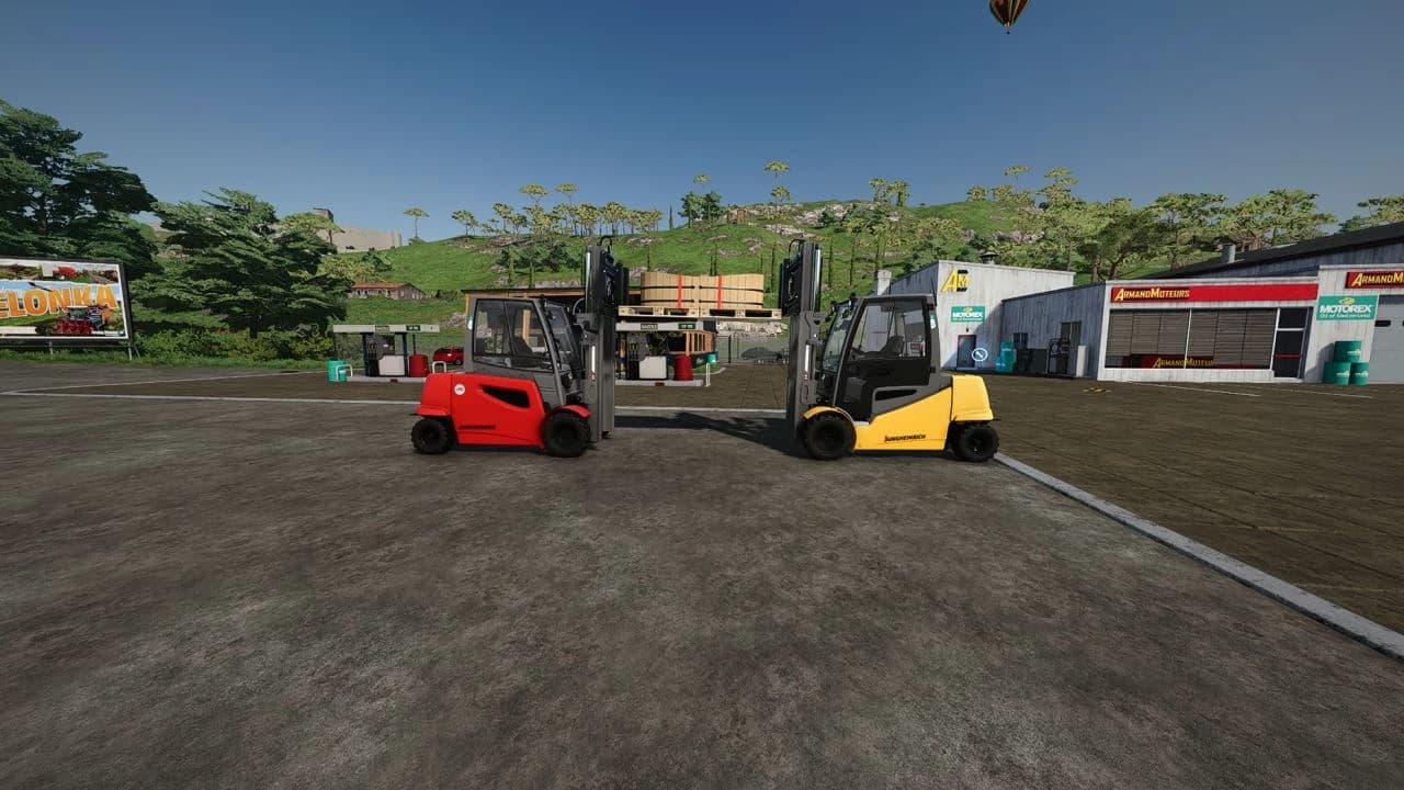 JUNGHEINRICH ELECTRIC/DIESEL FORKLIFT