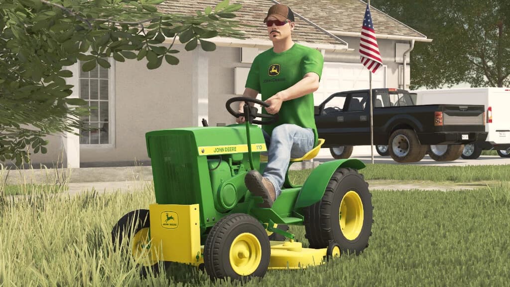 John Deere 110/112 Round Fender 4