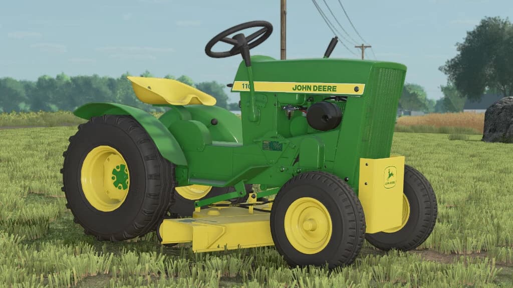John Deere 110/112 Round Fender 2
