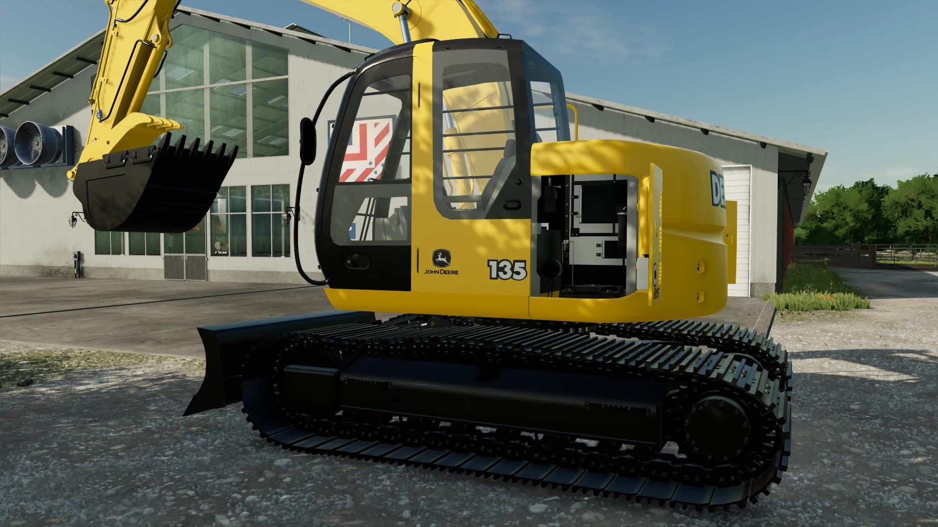 John Deere 135C 2