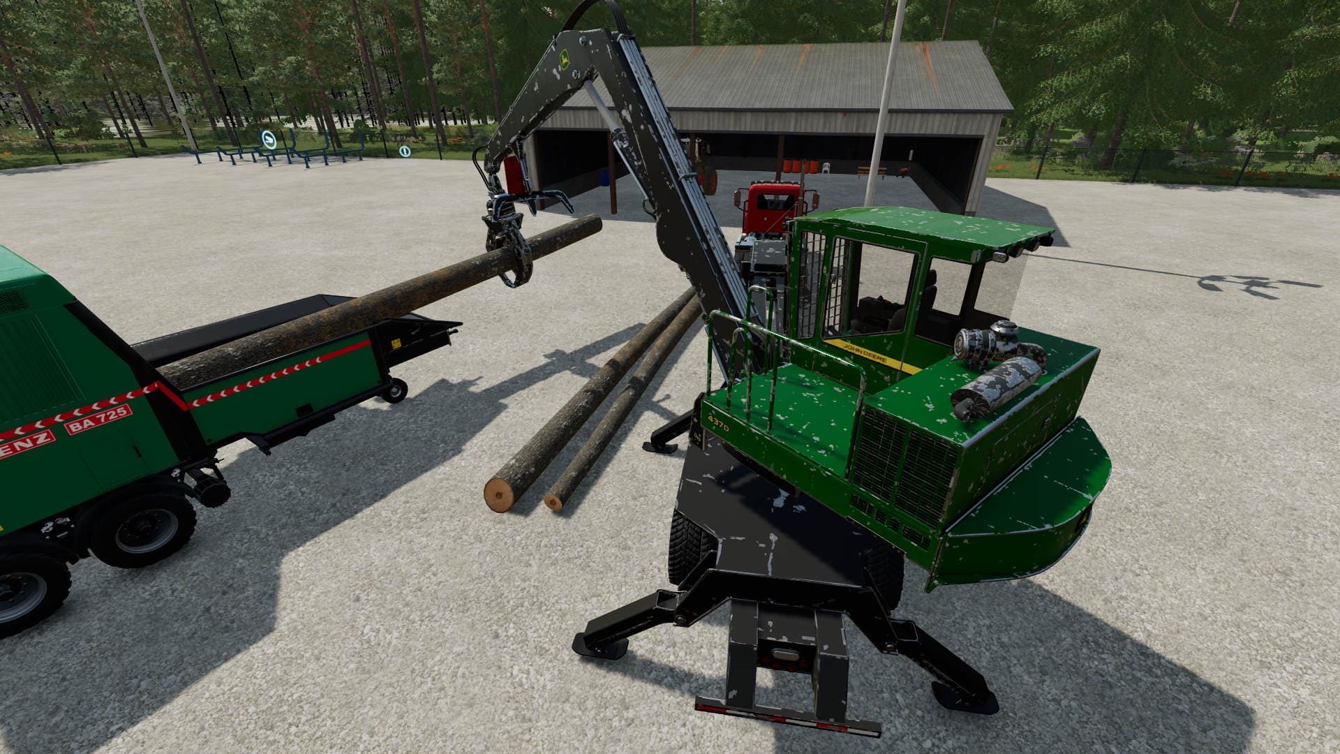 John Deere 437D Loader 5